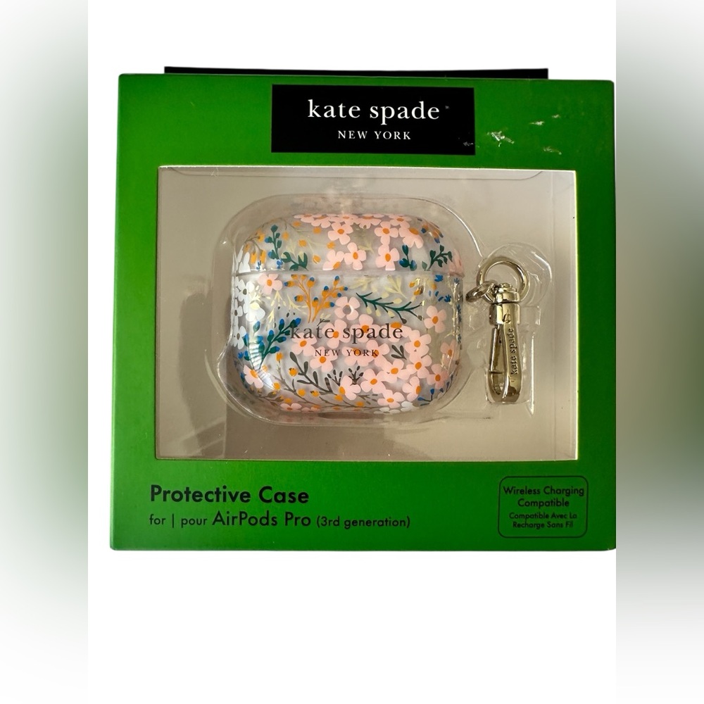 NWT Kate Spade Protective Case for AirPods Pro (3rd generation) - Picture 2 of 3